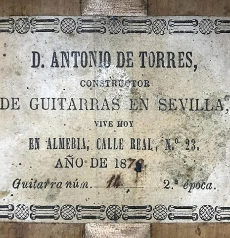 1878 Antonio de Torres SP/CY