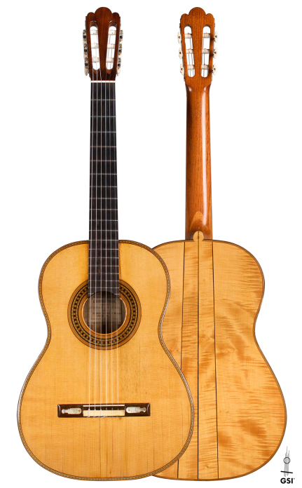 1883 Antonio de Torres "SE 49" SP/MP (ex Francisco Tárrega)