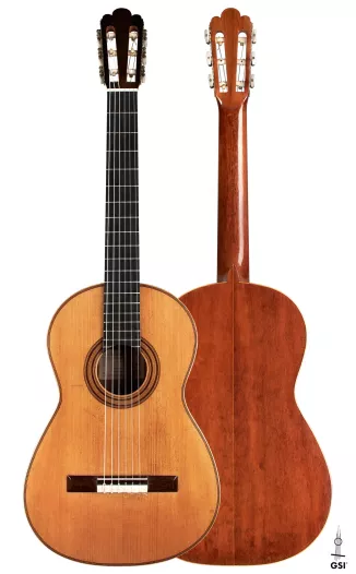 1887 Antonio de Torres SP/MH Guitar | GSI