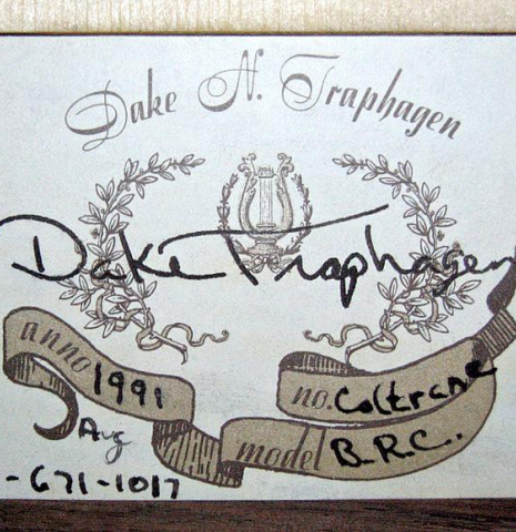 1991 Dake Traphagen CD/CSAR