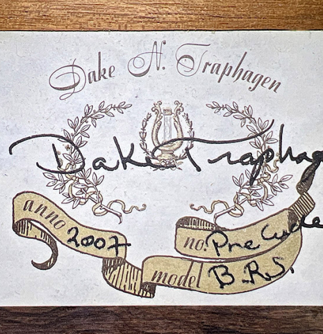 2007 Dake Traphagen "35th Anniversary" SP/CSAR