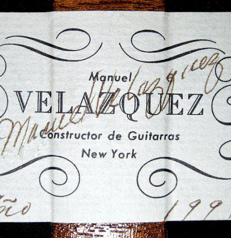 1999 Manuel Velazquez CD/CSAR