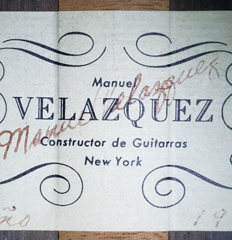 1972 Manuel Velazquez SP/CSAR