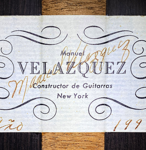 1998 Manuel Velazquez SP/AB