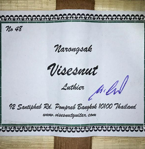2020 Narongsak Visesnut SP/MP