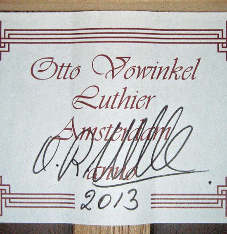 2013 Otto Vowinkel CD/CSAR