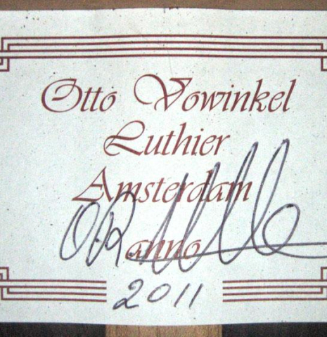 2011 Otto Vowinkel CD/CSAR