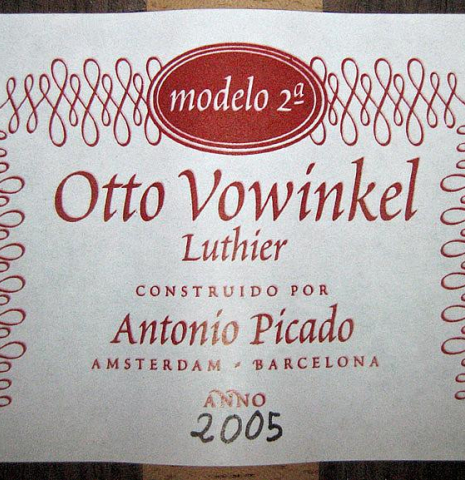 2005 Otto Vowinkel "2a" SP/IN