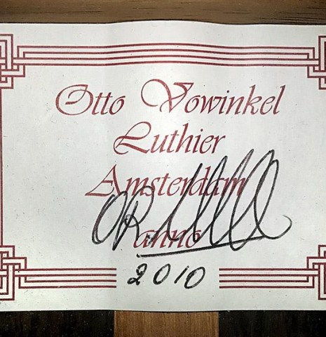 2010 Otto Vowinkel CD/CSAR