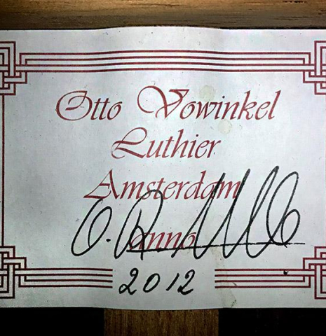 2012 Otto Vowinkel SP/CSAR