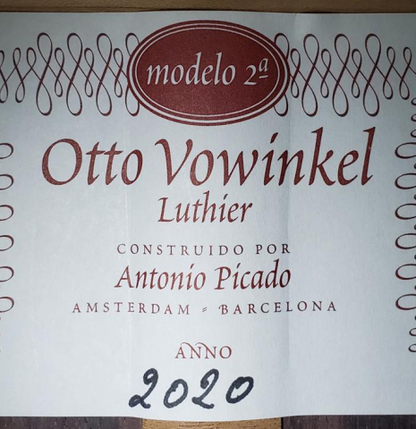 2020 Otto Vowinkel "2a 640" CD/IN