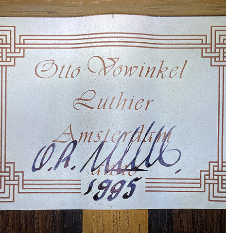 1995 Otto Vowinkel "640" SP/IN