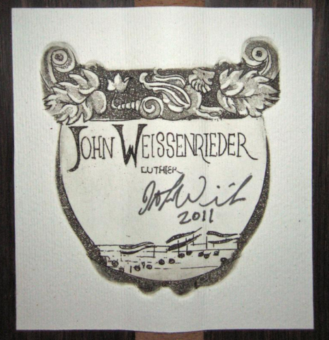 2011 John Weissenrieder "Bouchet" SP/CSAR