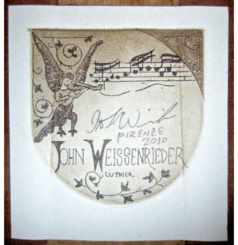 2010 John Weissenrieder "Simplicio" SP/SW