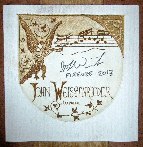 2013 John Weissenrieder "Simplicio" SP/SW