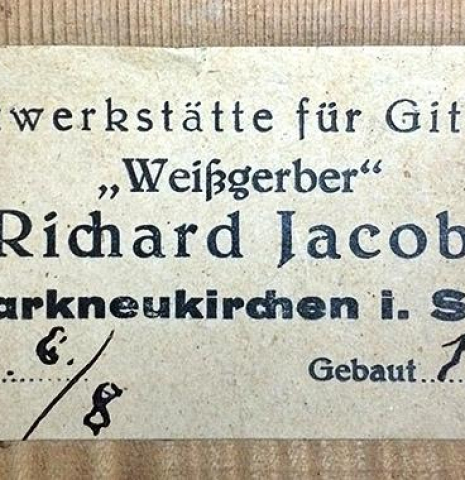 1921 Richard Jacob Weissgerber "Vienna" SP/MP