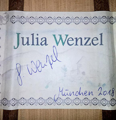 2018 Julia Wenzel CD/CY