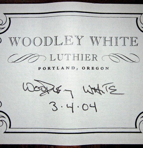 2004 Woodley White SP/IN