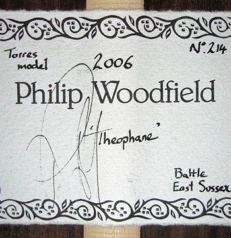 2006 Philip Woodfield "Torres" SP/IN