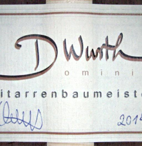 2014 Dominik Wurth CD/IN