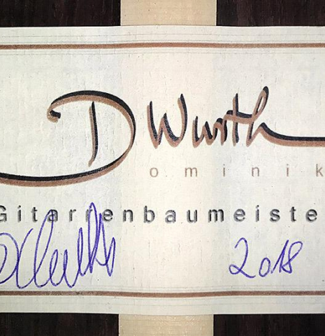 2018 Dominik Wurth CD/IN