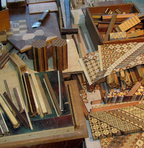 Asian artwork that inspired a 2024 Gao Yi classical guitar made of spruce and CSA rosewood