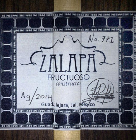 2014 Fructuoso Zalapa "Concert" CD/IN