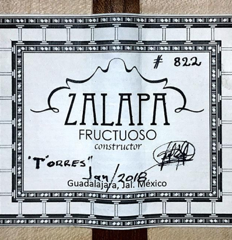 2018 Fructuoso Zalapa "Torres" SP/MP