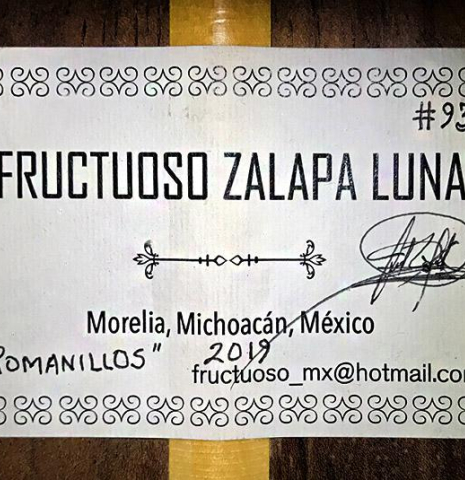 2019 Fructuoso Zalapa "Romanillos" SP/KW