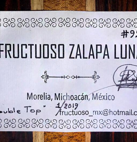 2019 Fructuoso Zalapa "Double Top" SP/CO