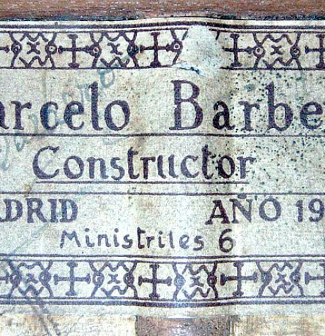 1953 Marcelo Barbero SP/CY