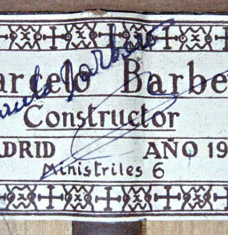 1955 Marcelo Barbero SP/CY