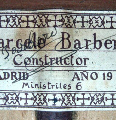 1955 Marcelo Barbero SP/CY