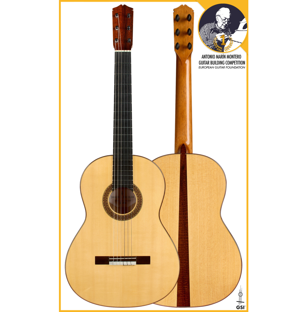 2026 Jakob Biehler "Flamenca Blanca" w/pegs SP/CY