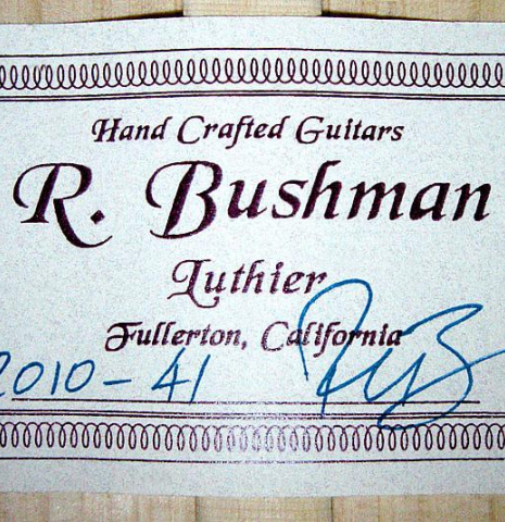 2010 Ron Bushman SP/CY