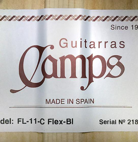 2018 Hermanos Camps "FL11C Blanca" SP/CY