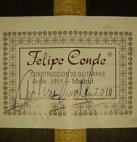2010 Felipe Conde "FC 28" SP/CSAR
