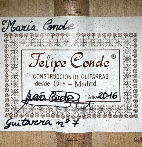 2016 Maria Conde "Blanca" SP/CY