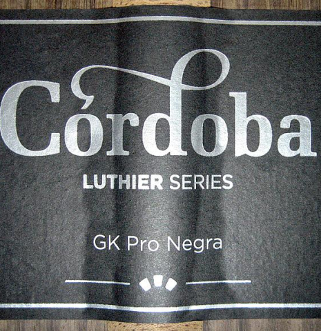 Cordoba &quot;GK Pro Negra&quot; SP/IN