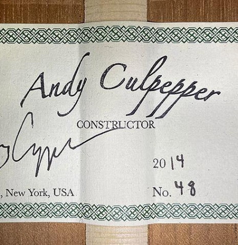 2014 Andy Culpepper CD/CD
