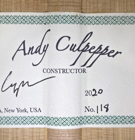 2020 Andy Culpepper "Najmat" SP/CY