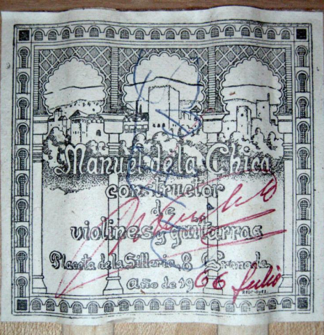 1966 Manuel de la Chica SP/MP
