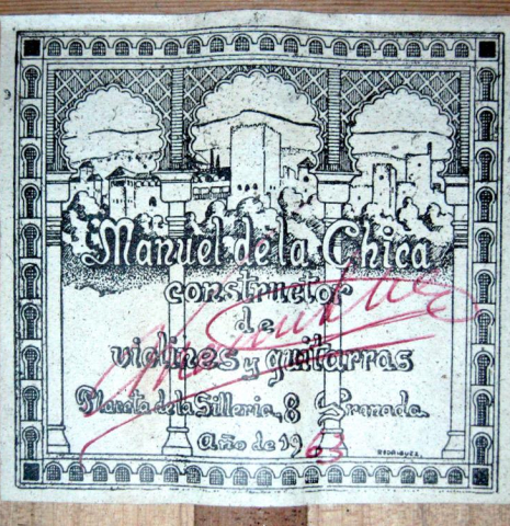 1963 Manuel de la Chica SP/CY