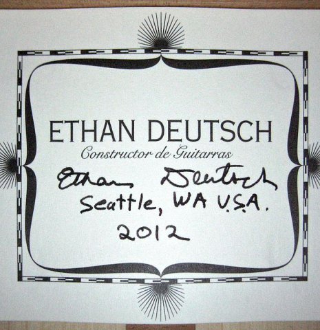 2012 Ethan Deutsch SP/CY
