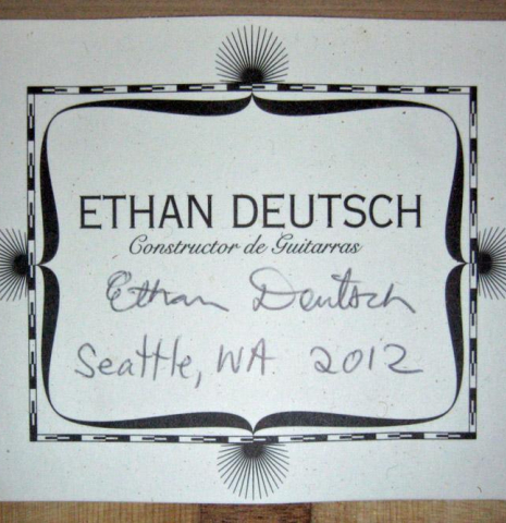 2012 Ethan Deutsch SP/CY