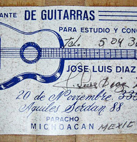 1998 Jose Luis Diaz CD/CY