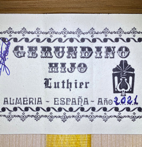 2021 Gerundino Fernandez Hijo "Blanca" CD/CY