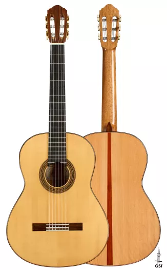 1961 Arcangel Fernandez w/pegs SP/CY Guitar | GSI