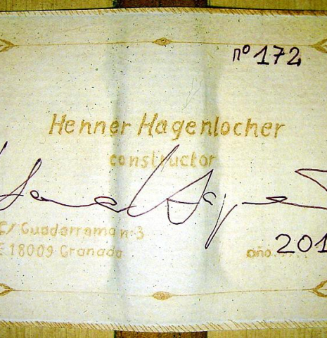 2010 Henner Hagenlocher SP/CY