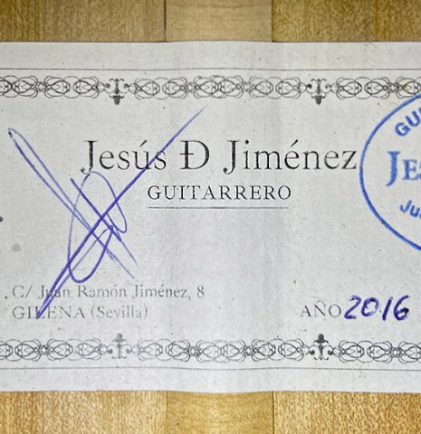 2016 Jesus de Jimenez SP/CY